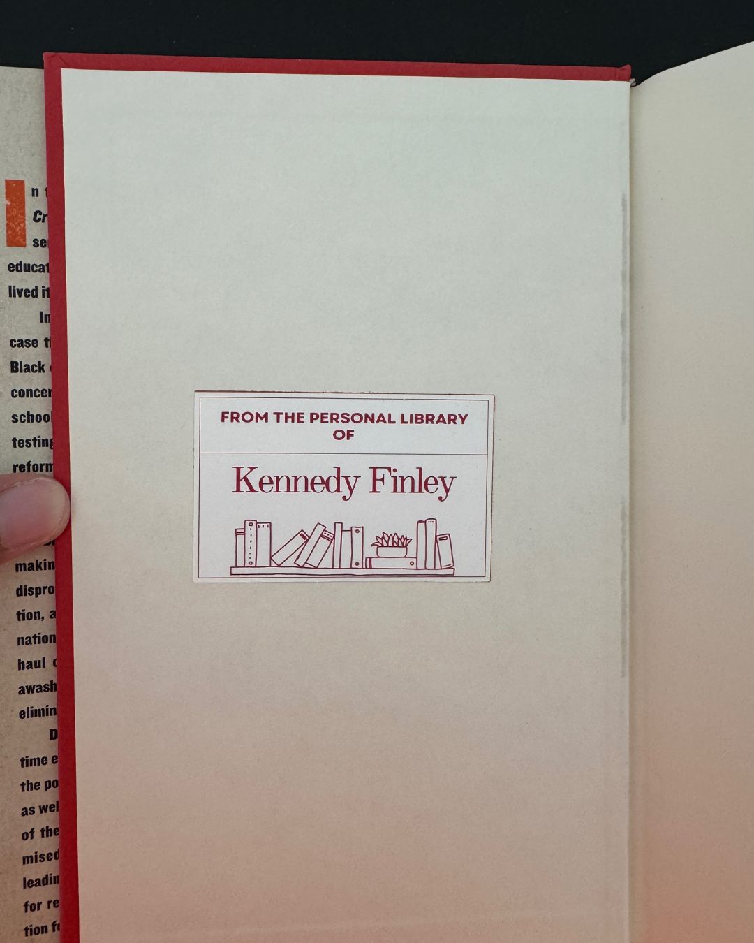 Personal Library Sticker Set (6 stickers)